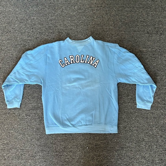 Vintage 90s UNC L Crewneck Sweatshirt - Picture 1 of 2